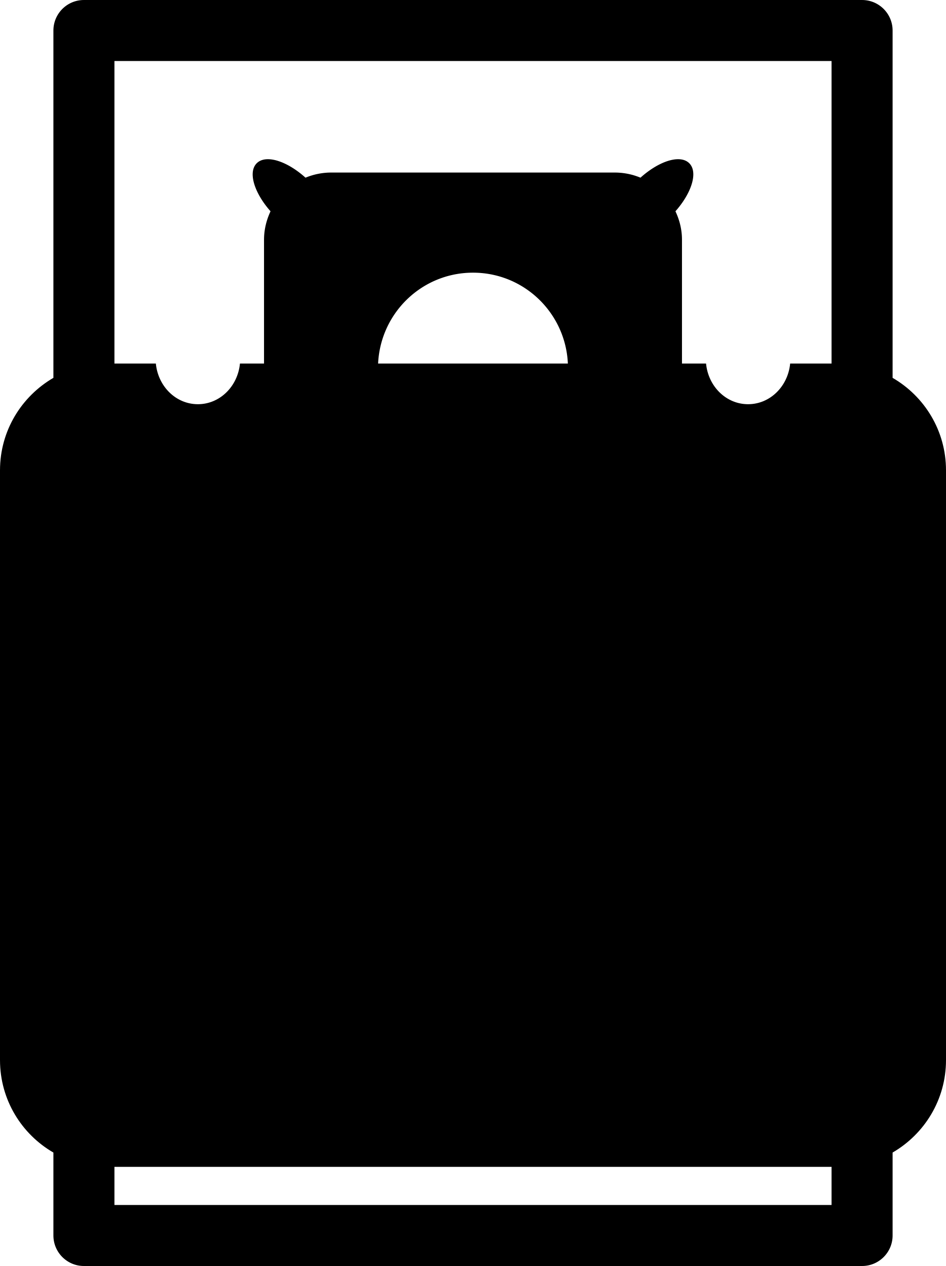 Bed Top View Outline Svg File Free Vectors